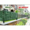 Ejoy 59in x 118in Faux Ivy Leaf Decorative Artificial Privacy Fence IvyScreen_NoShade